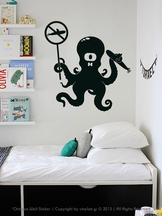 Vinylize Wall Deco - Octopus Wall Sticker