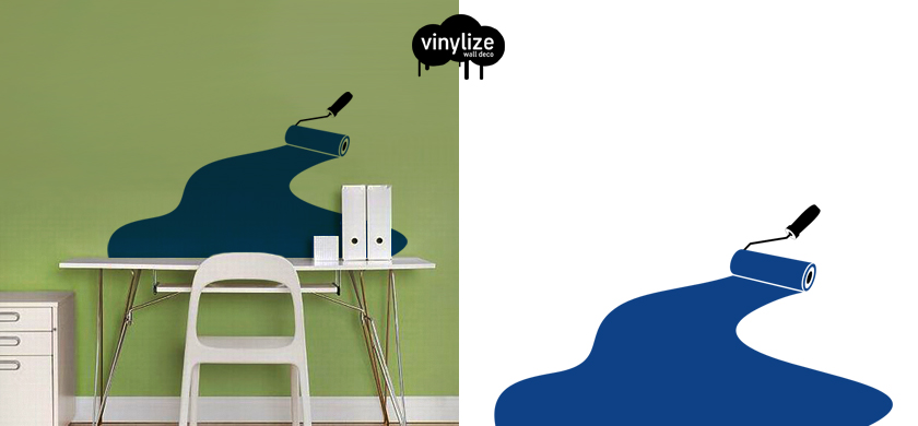 Vinylize Wall Deco - My Vinyl Brush - Wall Sticker