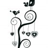 Vinylize Wall Deco - Sweet Birds Wall Sticker