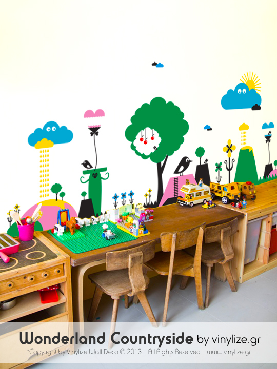 Wonderland Countryside a Wall Sticker by Vinylize Wall Deco_wall_sticker_en_01