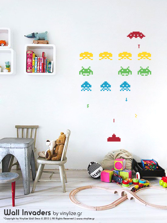Vinylize Wall Deco - Wall Invaders - Wall Sticker
