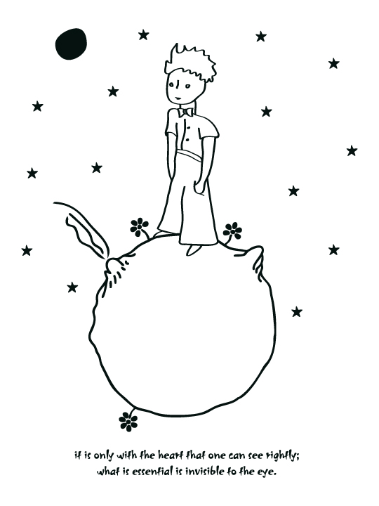 Vinylize Wall Deco - Little Prince #2 - Wall Sticker