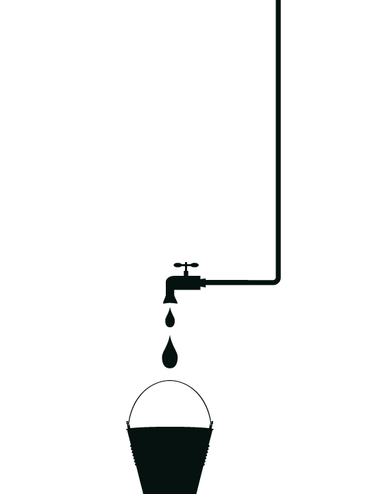 Mini Drips Drips a Wall Sticker by Vinylize Wall Deco