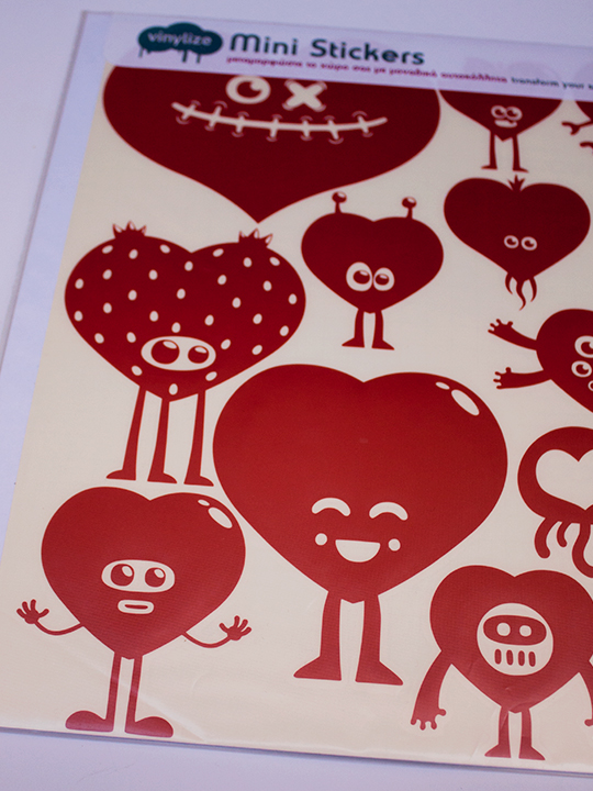 Mini Hearts a Wall Sticker by Vinylize Wall Deco