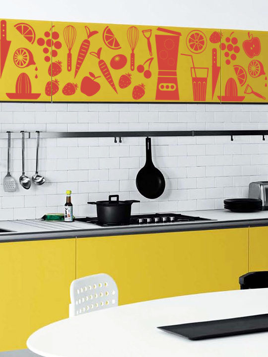 Mini Kitchen Set #2 a Wall Sticker by Vinylize Wall Deco