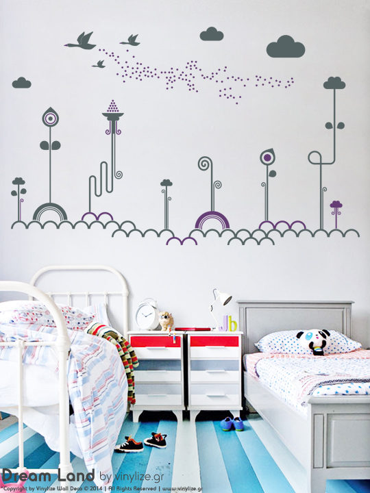 [:en]Dream Land - Wall Sticker[:el]Αυτοκόλλητο Τοιχου Dream Land